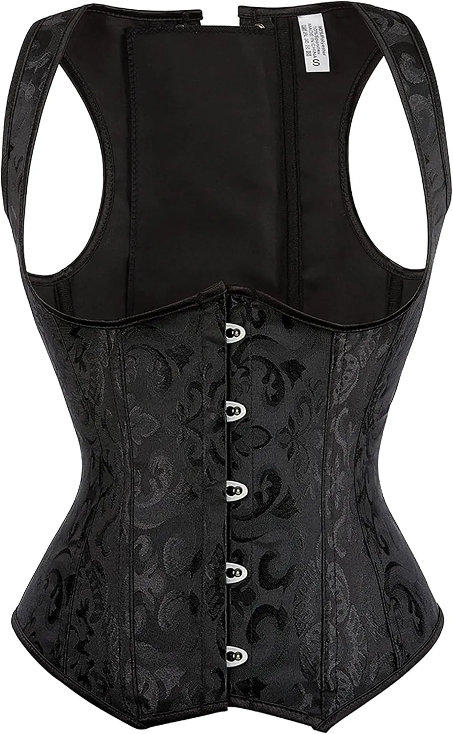 Alivila.Y Fashion Corset Womens Faux Leather Steampunk Corsets Victorian Bustier Top