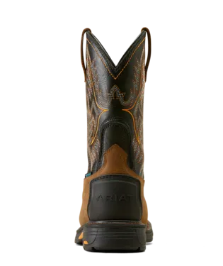 Ariat Boots, 11 inch WorkHog CSA XTR Waterproof Composite Toe Work Boot, 10042491 RYE BROWN