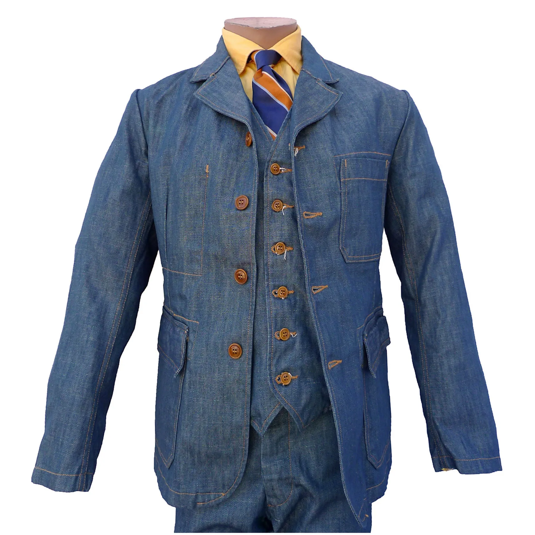 Continental Sportcoat - NOS "Player" Denim