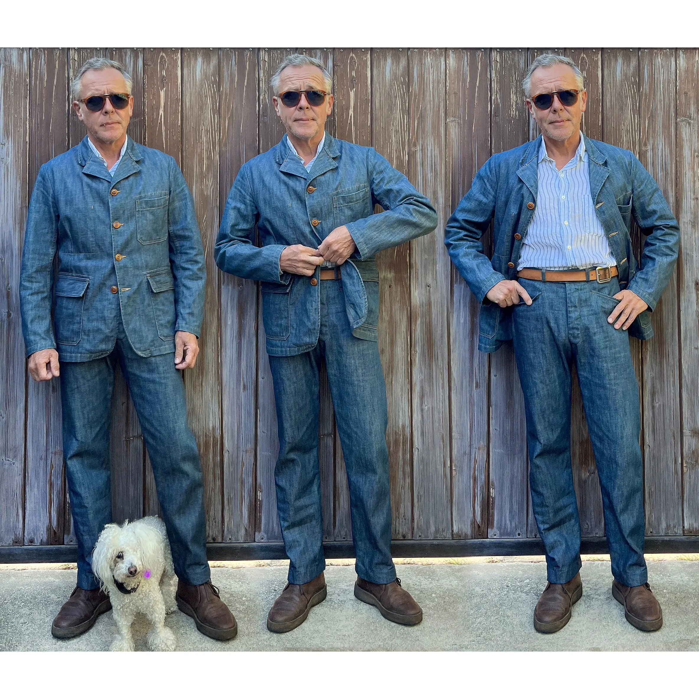 Continental Sportcoat - NOS "Player" Denim