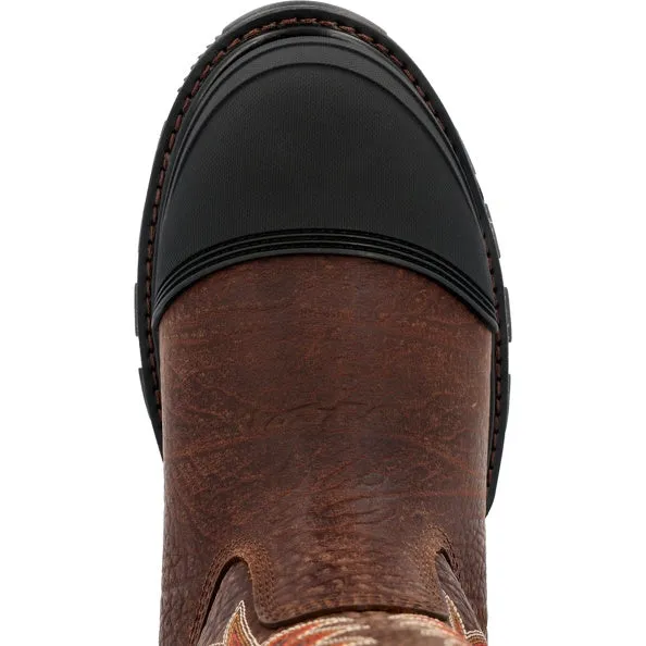 Durango® Men's 11" Burlywood Brown Western Work Boots DDB0425