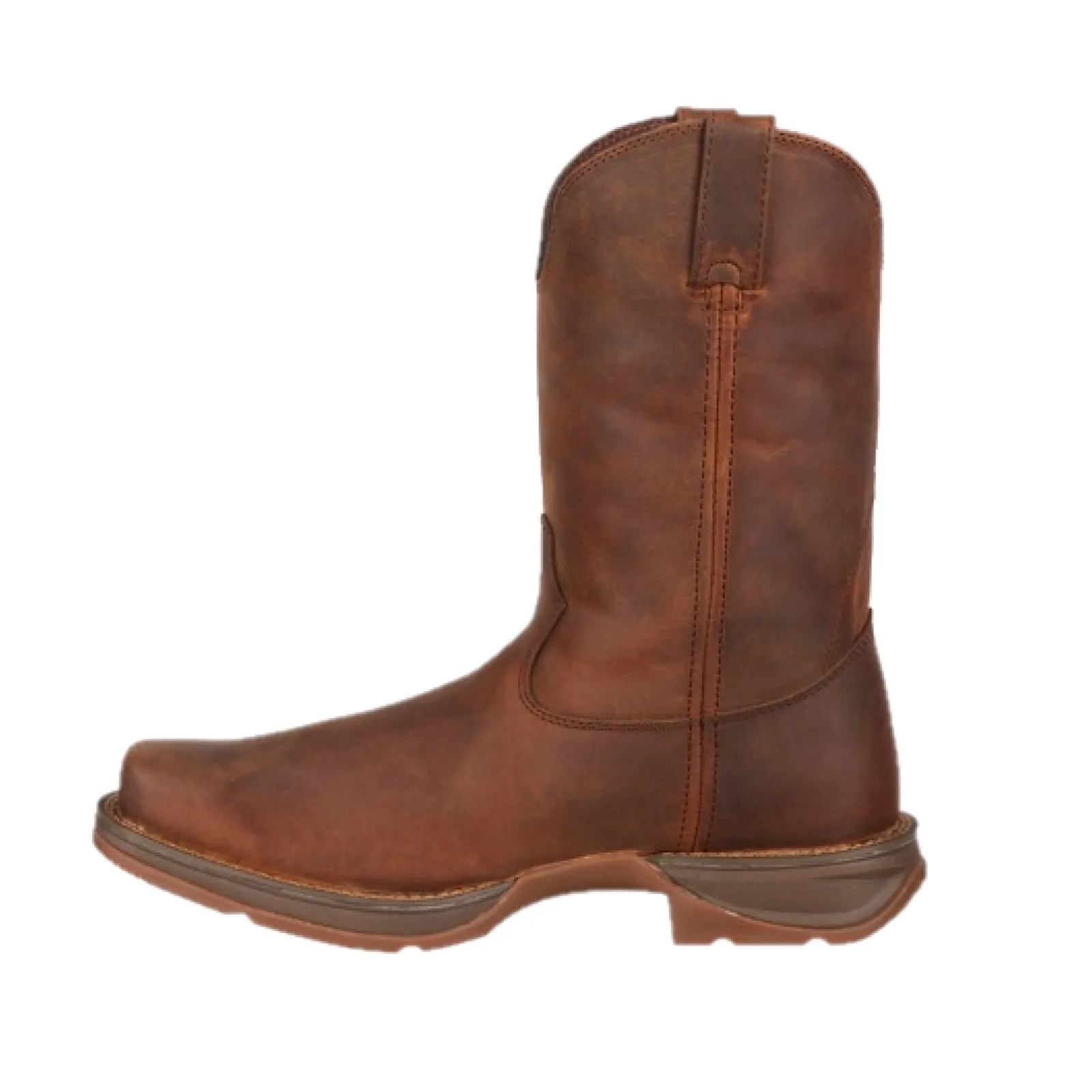 Durango® Men's Rebel™ 11" Western Trail Brown Square Toe Boots DB5444