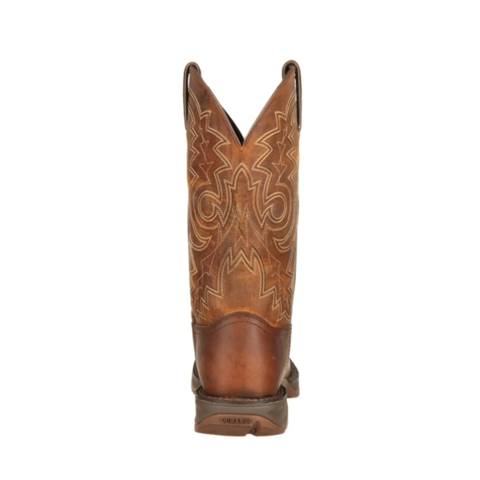 Durango® Men's Rebel™ 12" Brown Western Square Toe Boots DB4443