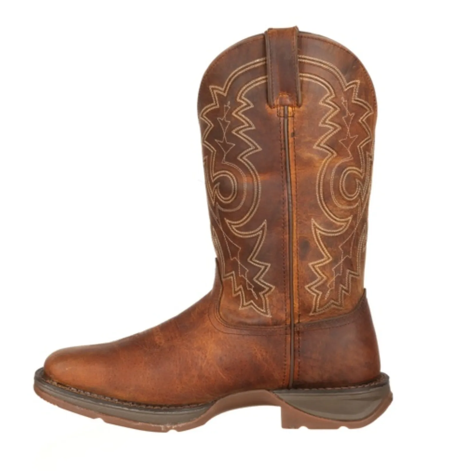 Durango® Men's Rebel™ 12" Brown Western Square Toe Boots DB4443
