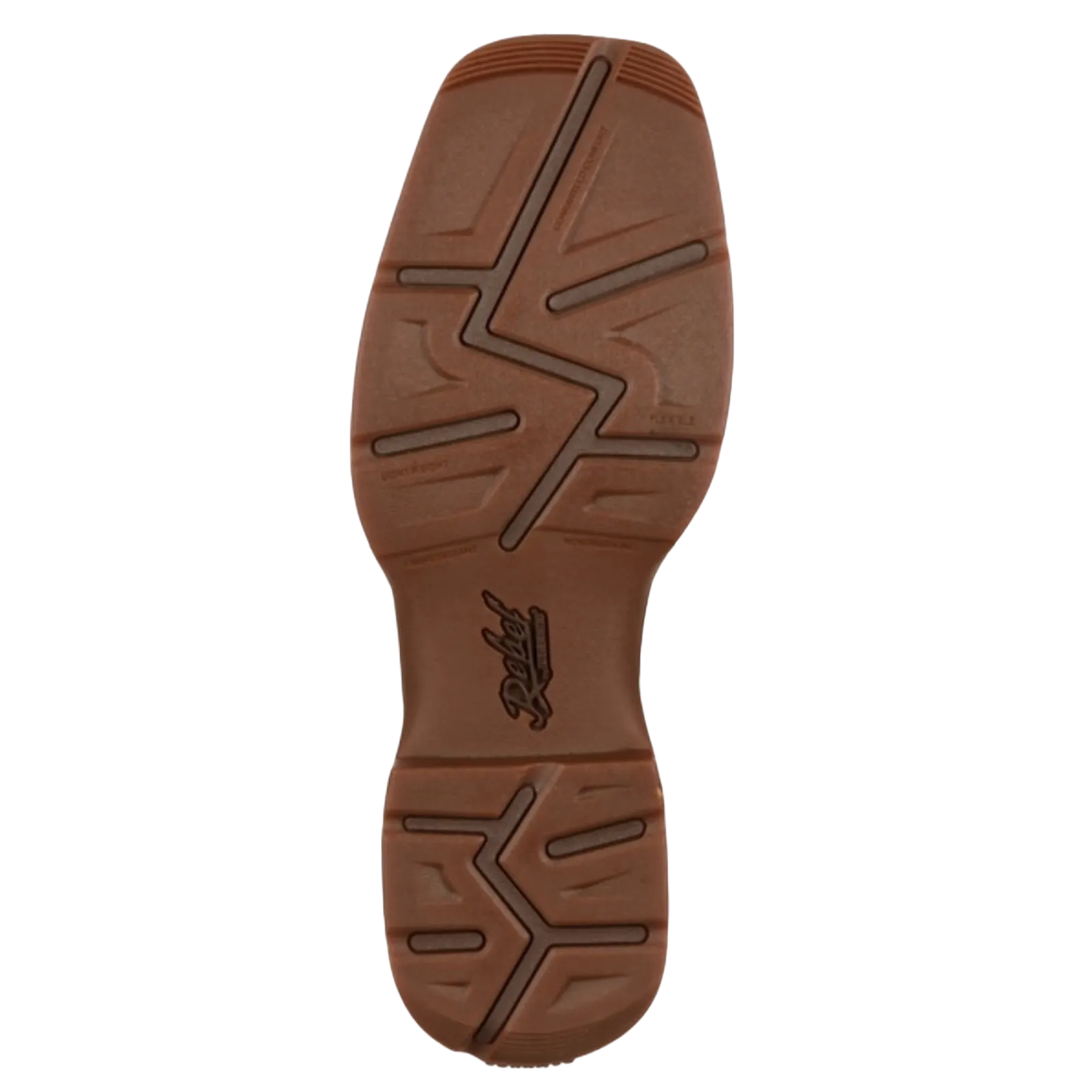 Durango® Men's Rebel™ 12" Brown Western Square Toe Boots DB4443