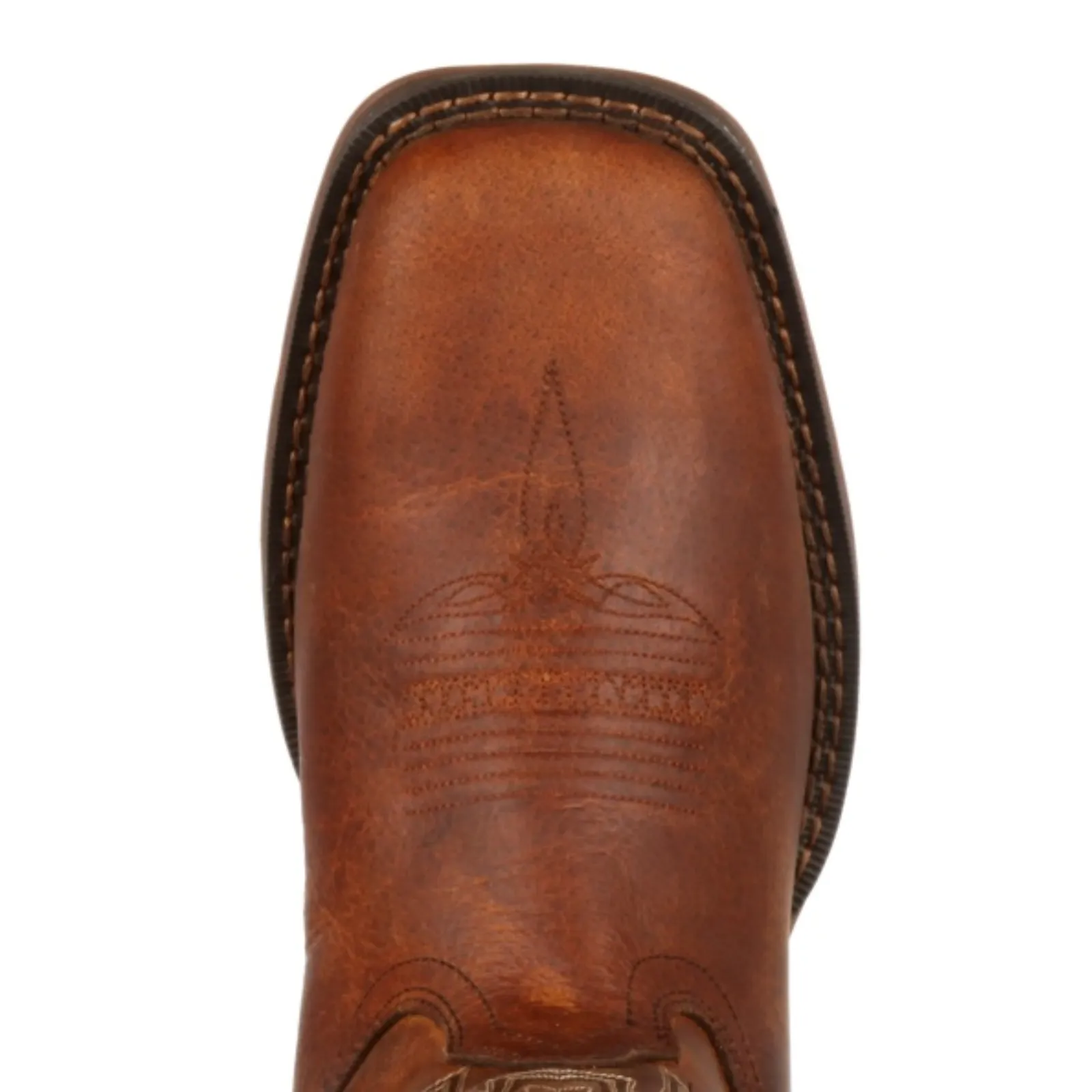 Durango® Men's Rebel™ 12" Brown Western Square Toe Boots DB4443