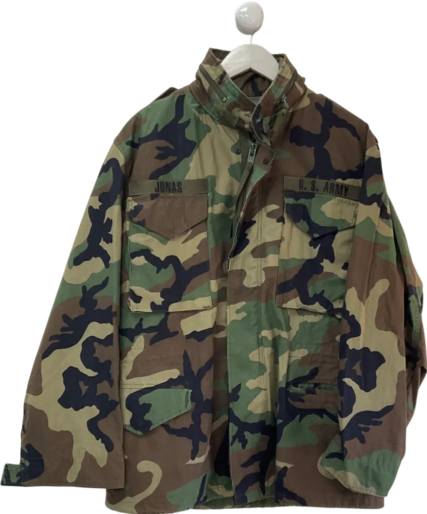 Green Vintage Army Jacket UK M