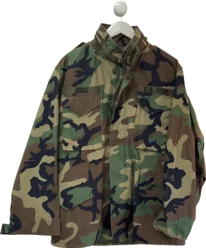 Green Vintage Army Jacket UK M