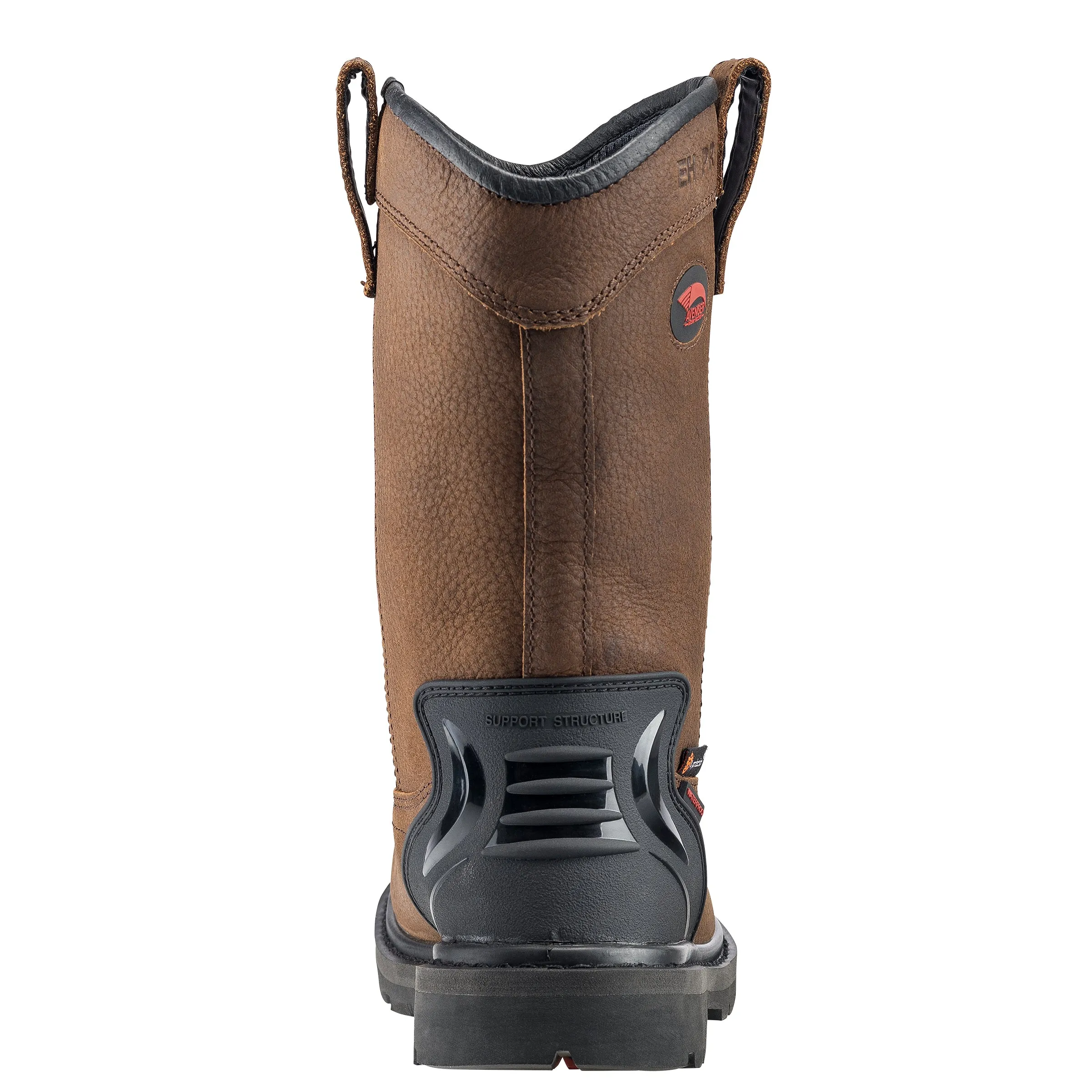 Hammer Brown Soft Toe EH PR WP 11" Wellington