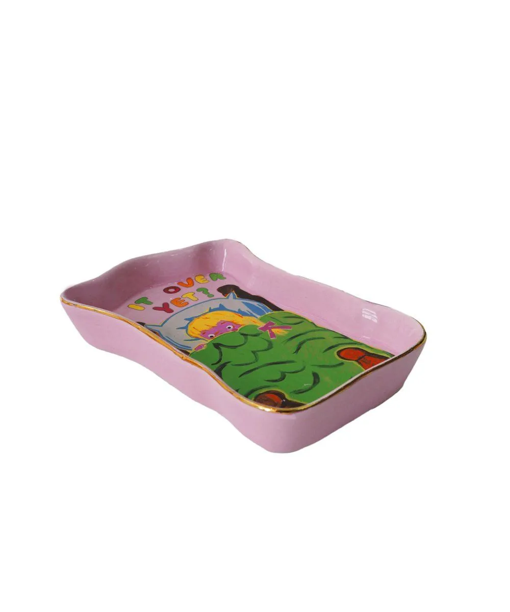 Is It Over Yet Trinket Tray x Magda Archer