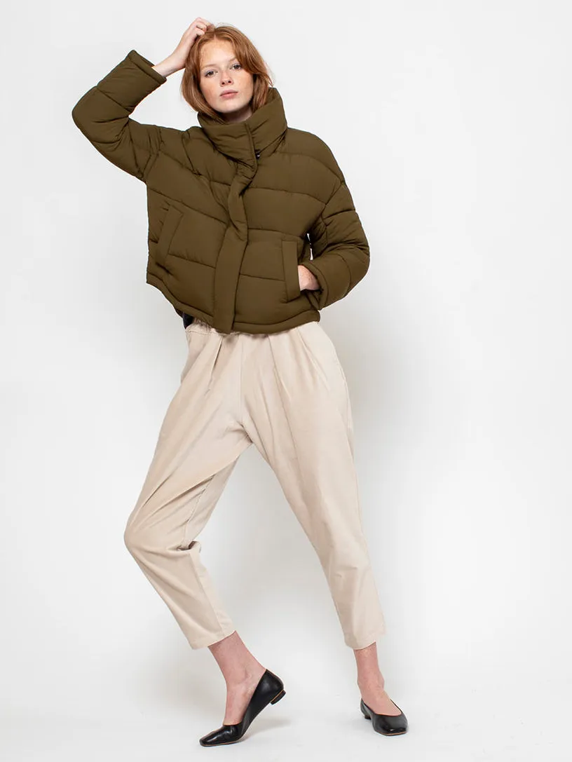 Jacket 9171 - Wavy Army Green