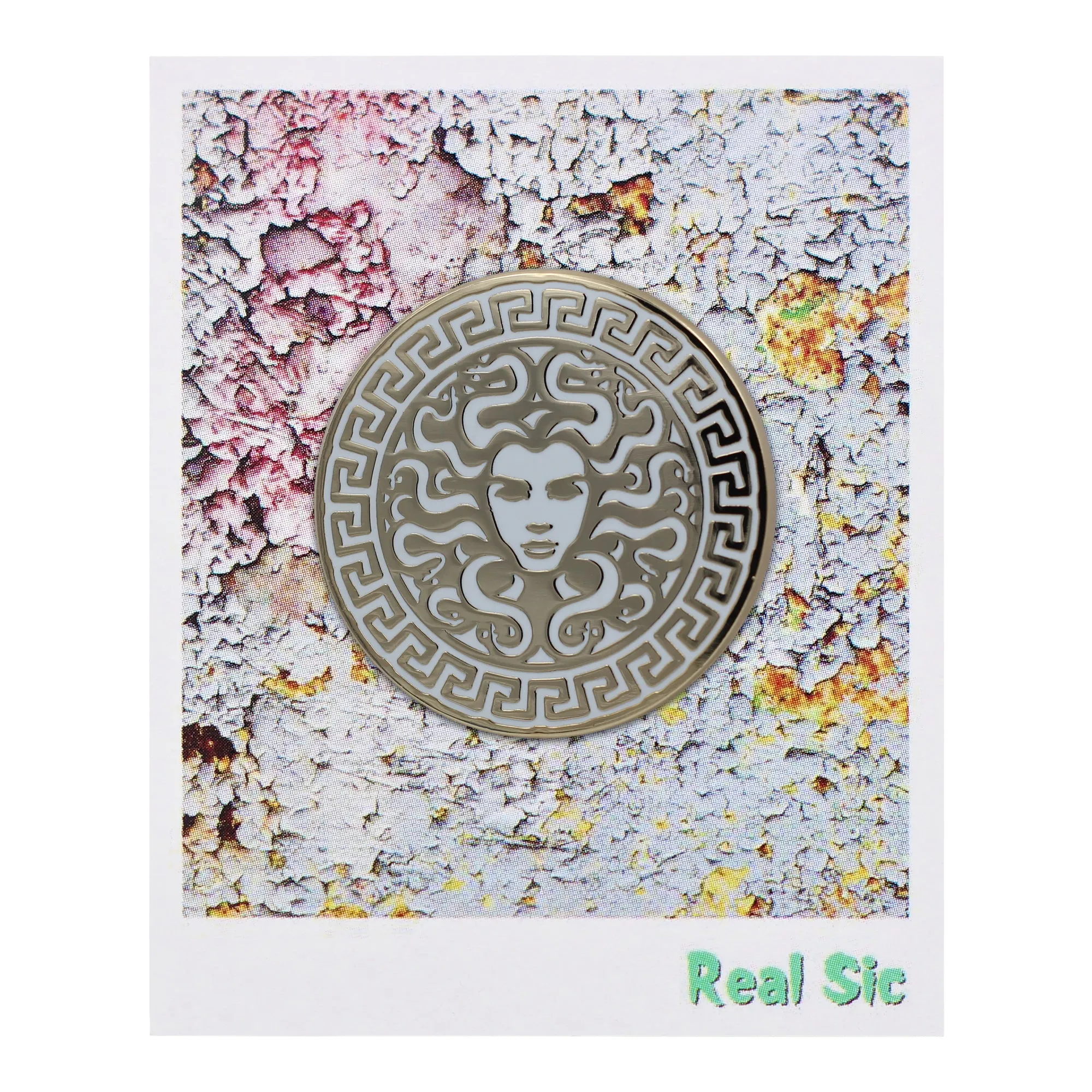 Medusa Enamel Pin - Greek Mythology Feminist Witch Lapel Pin