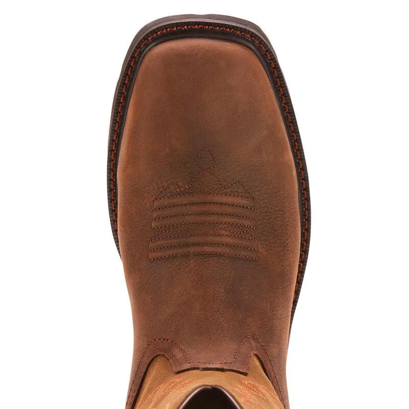 Men's Ariat Groundbreaker Wide Square Toe Waterproof Work Boot - 10024984