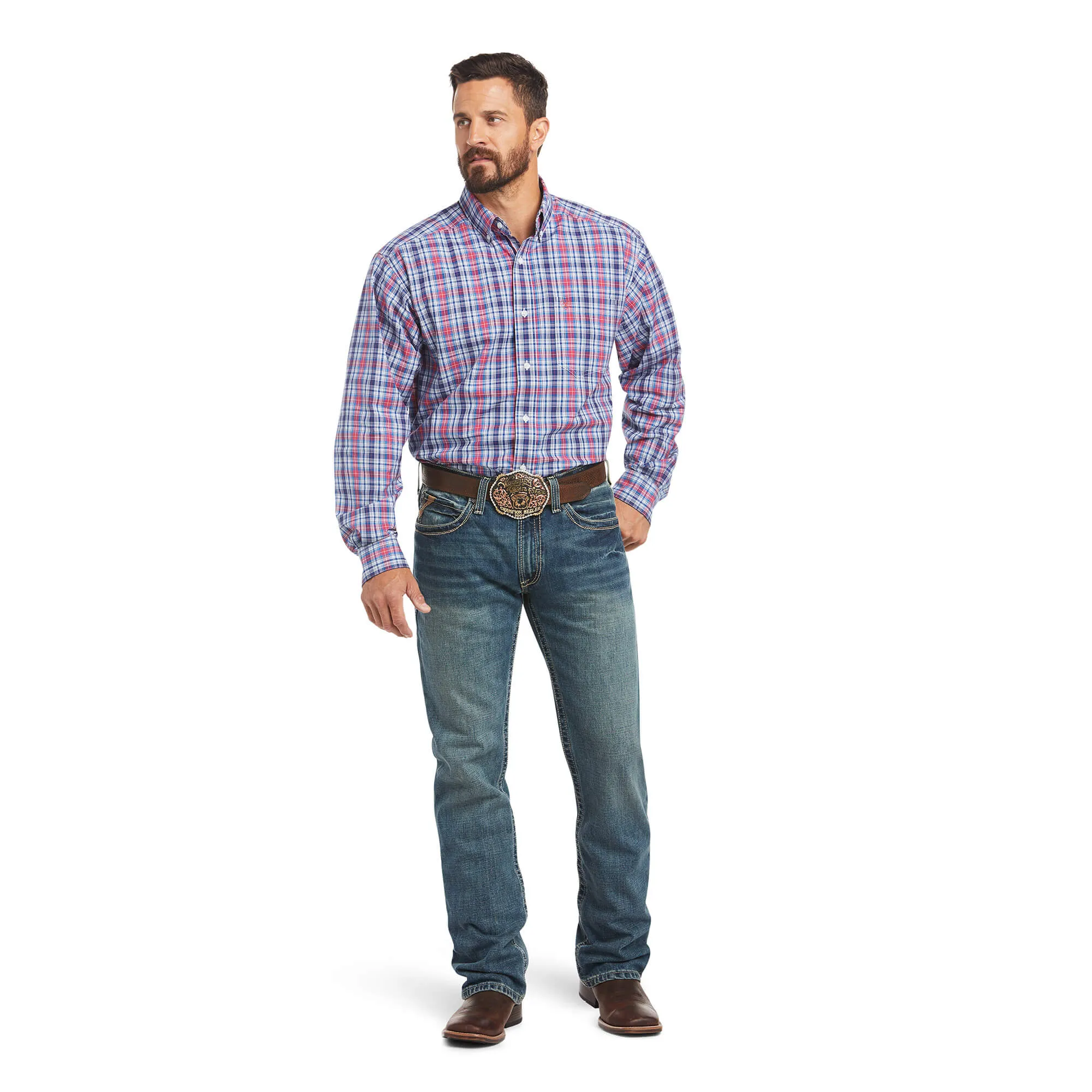 MEN'S ARIAT M4 LOW RISE BOUNDARY BOOT CUT JEAN