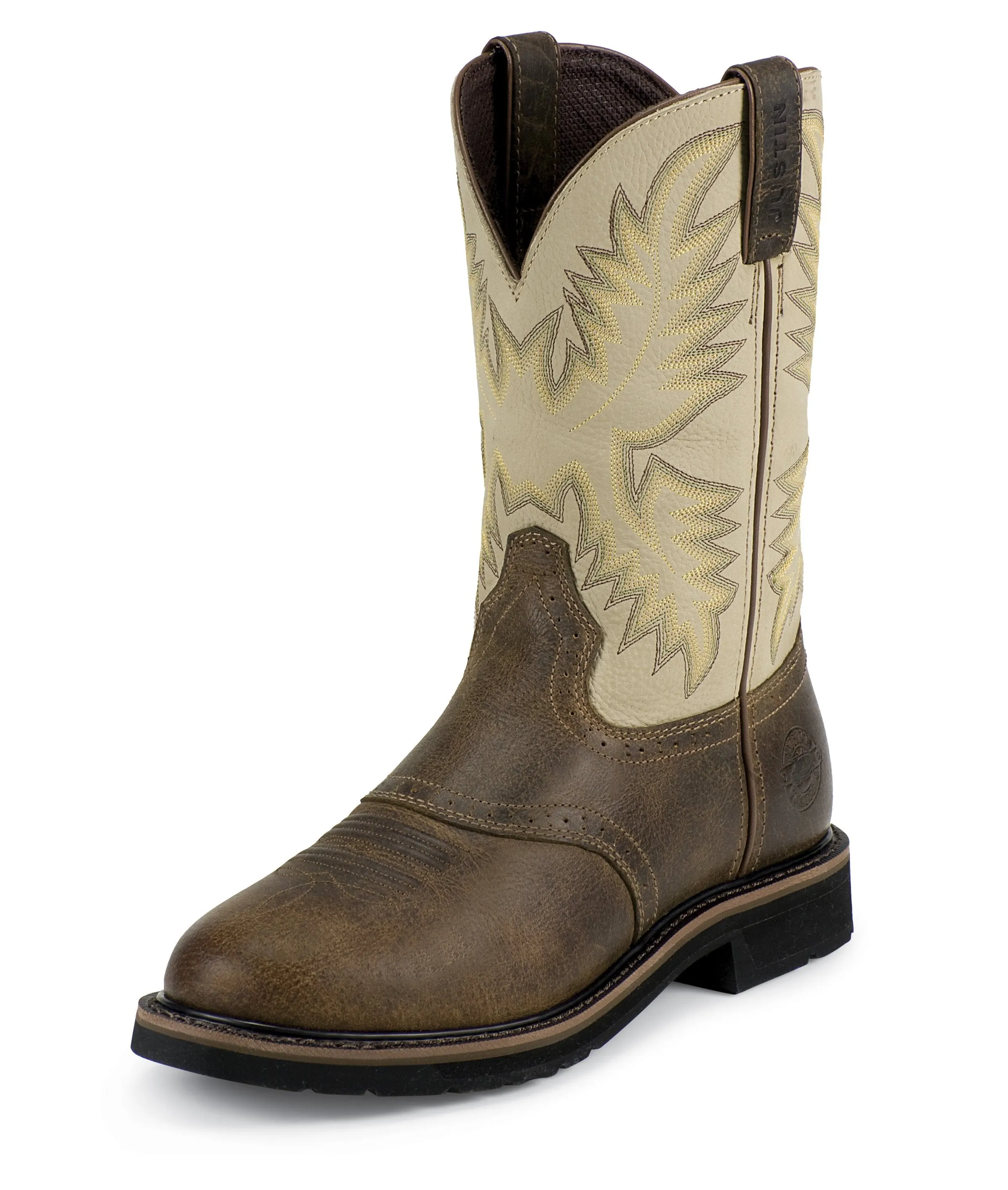 Men's Justin Superintendent Round Toe Work Boots