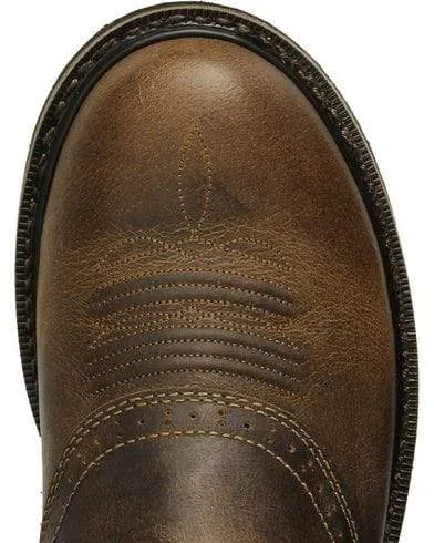 Men's Justin Superintendent Round Toe Work Boots