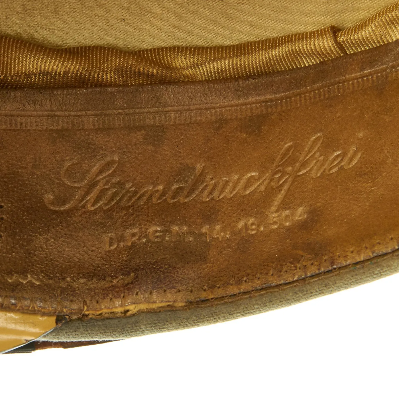 Original German WWII Army Heer NCO EM Visor Cap