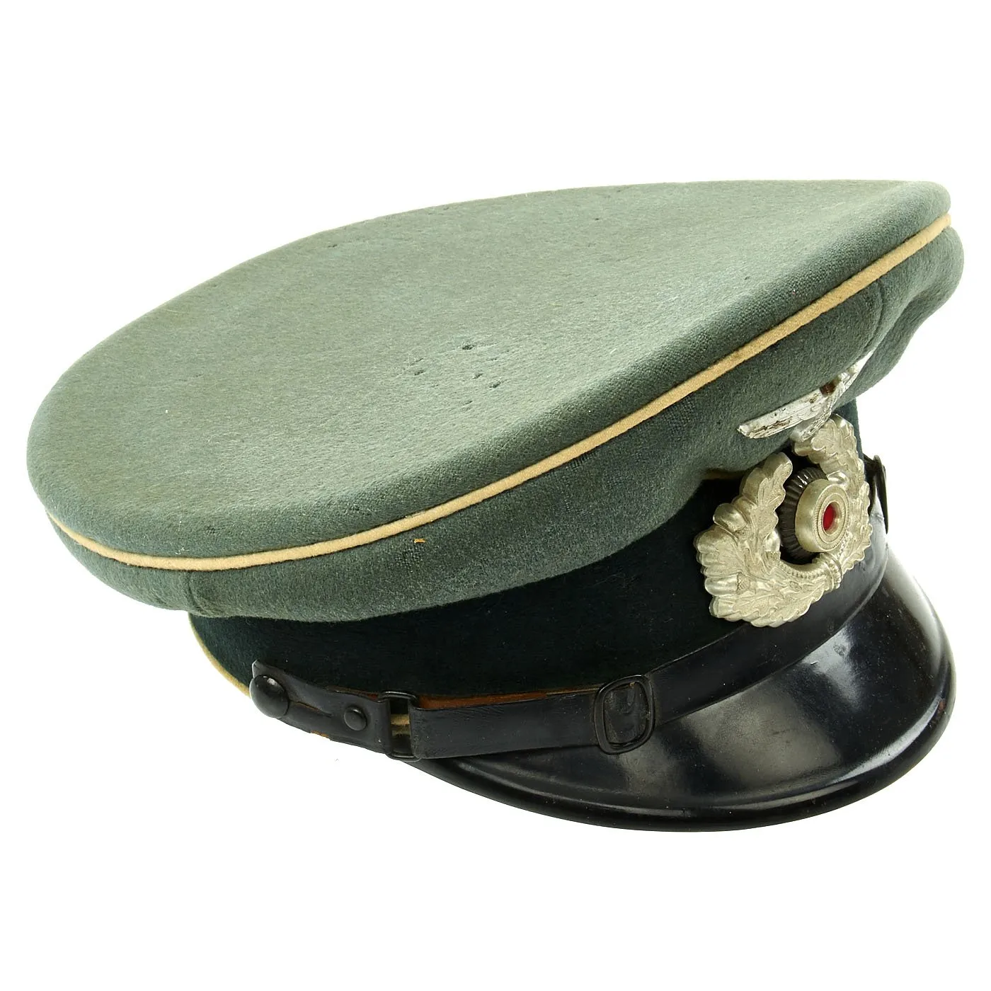 Original German WWII Army Heer NCO EM Visor Cap