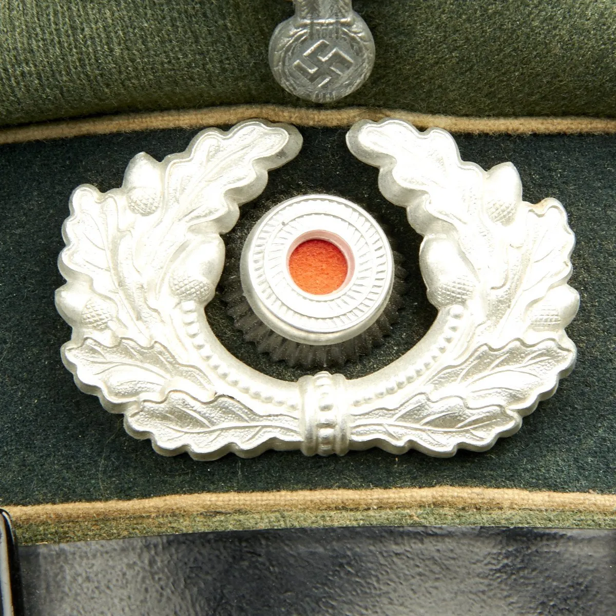 Original German WWII Army Heer NCO/EM Visor Cap