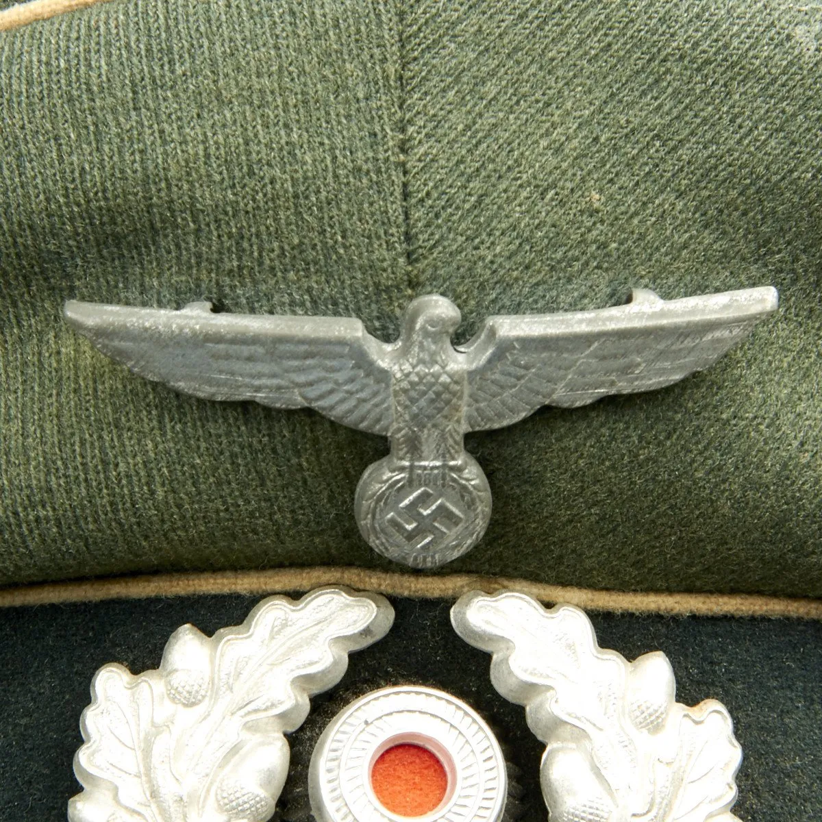 Original German WWII Army Heer NCO/EM Visor Cap