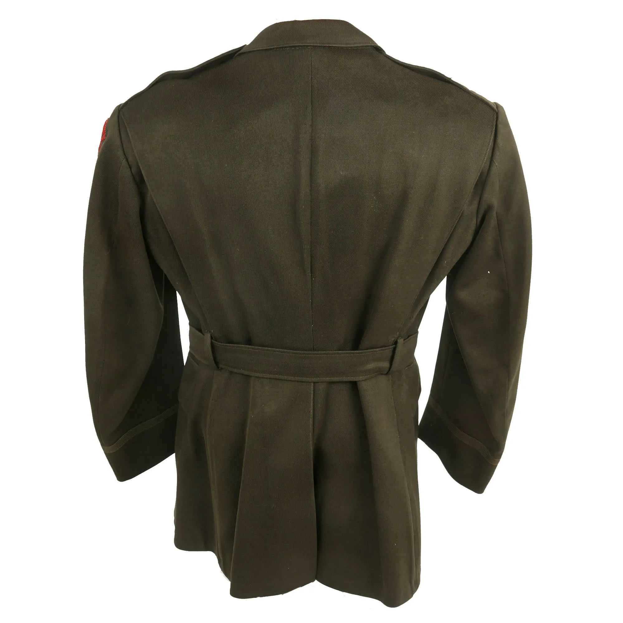 Original U.S. WWII & Korean War Brigadier General George Edward Martin 7th Infantry Division Eighth Army (Korea) Winter Service Class A Uniform Coat