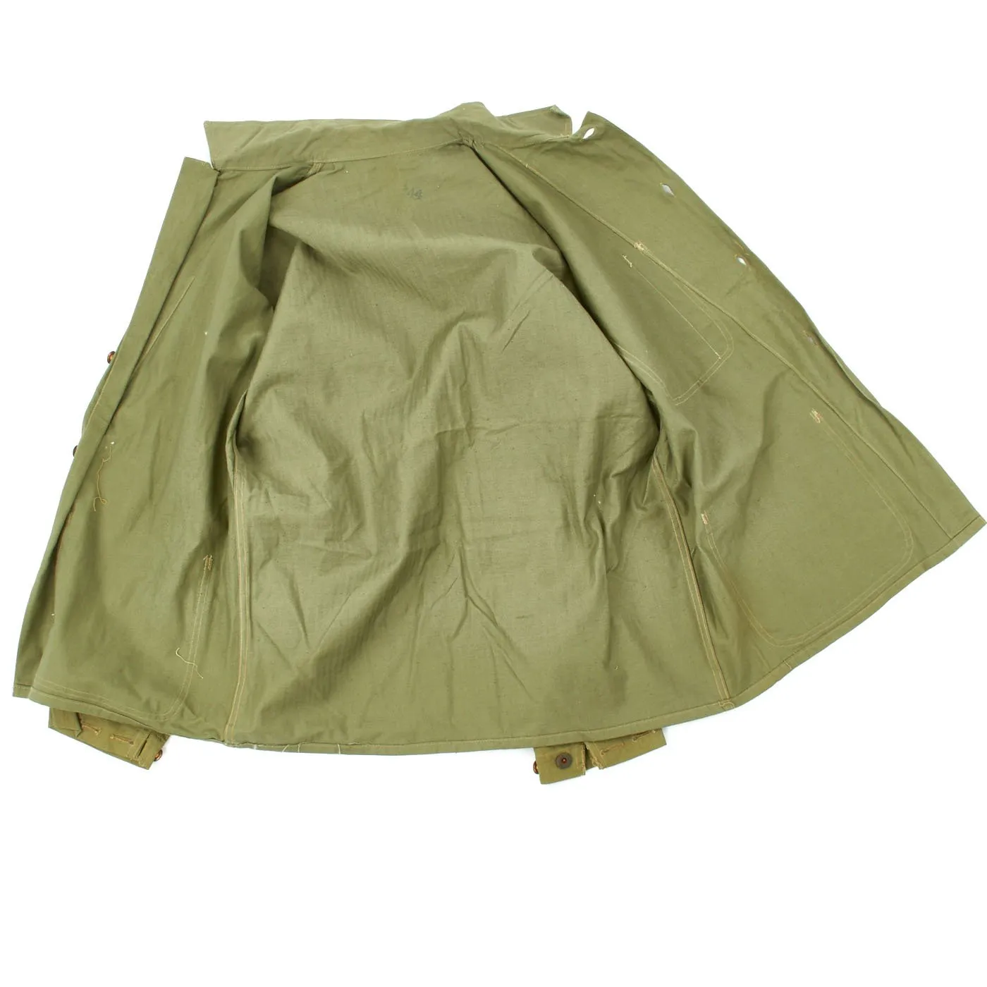 Original U.S. WWII USMC HBT Herringbone Twill P41 Utility Combat Uniform - Excellent Condition
