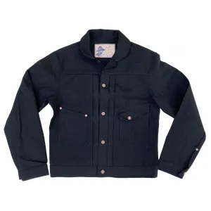 Ranch Blouse - Black Sulfur-dyed Denim - Warehouse