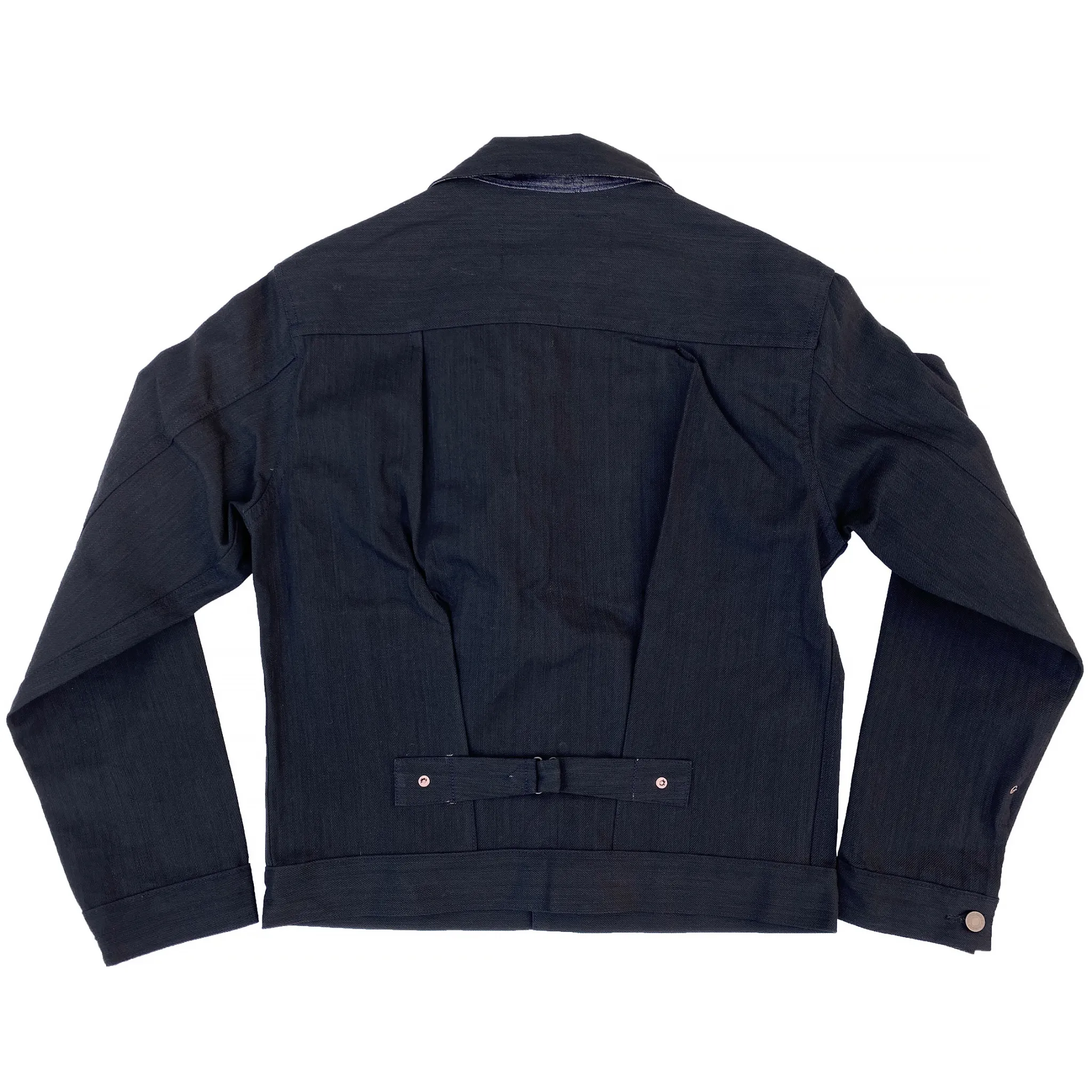 Ranch Blouse - Black Sulfur-dyed Denim - Warehouse
