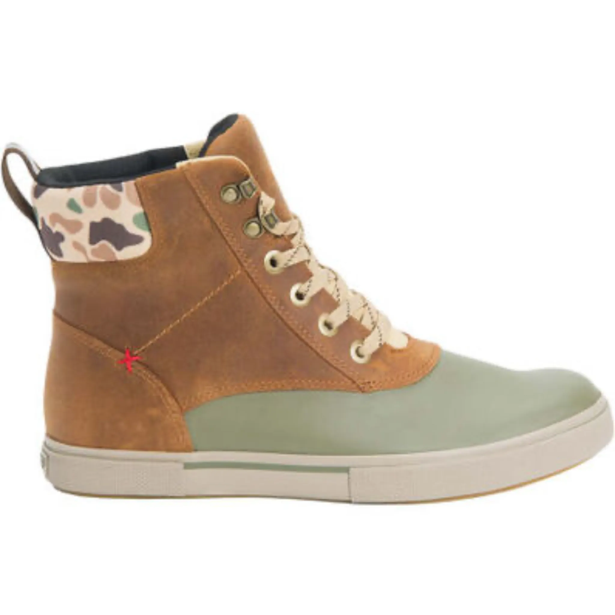 XTRATUF MEN'S 6IN LEATHER LACE ANKLE DECK BOOT - LAL700